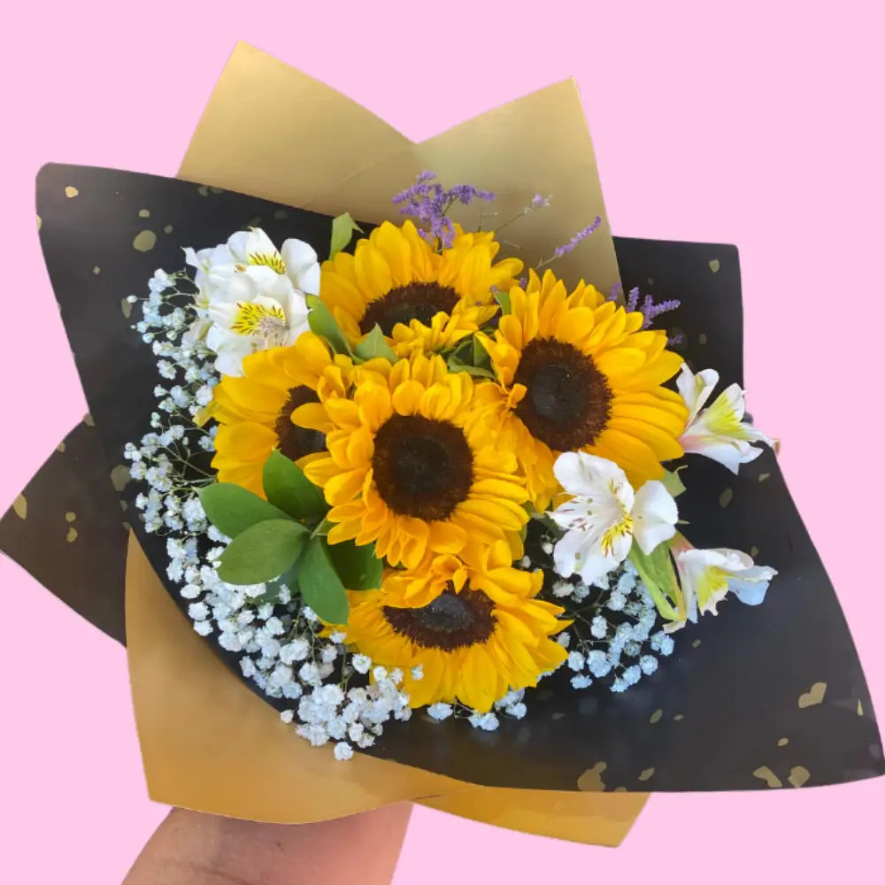 Ramo de 5 Girasoles