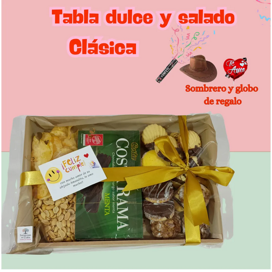 Tabla dulce y salado