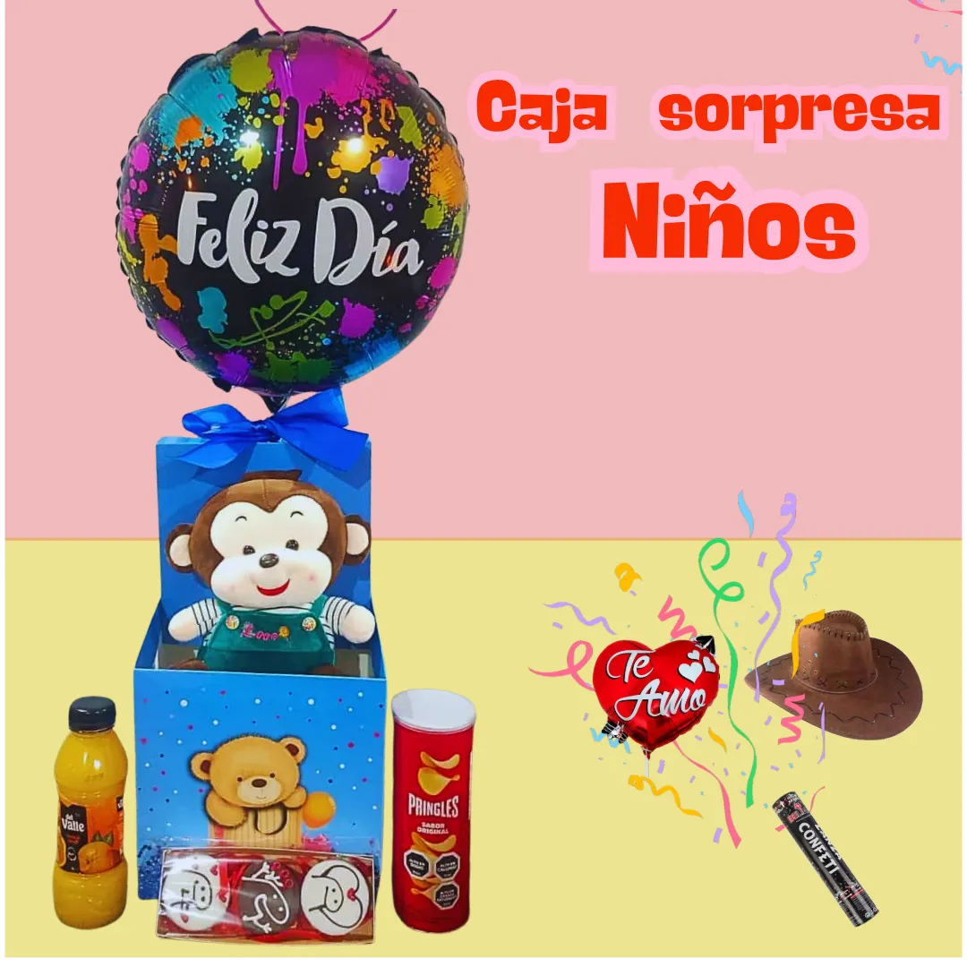 Caja sorpresa niños