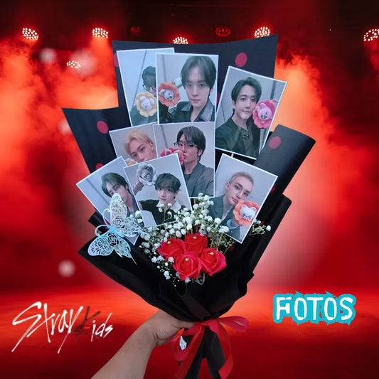 Ramo K-Pop Stray Kids – Amor, color y tu grupo favorito 💕